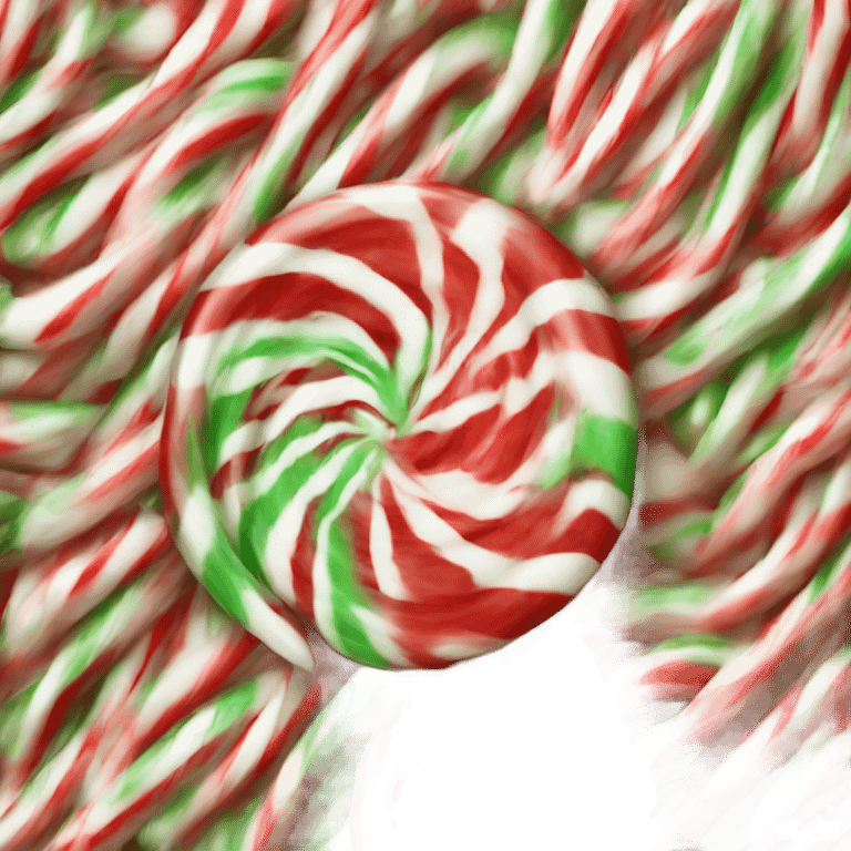 Peppermint swirl  emoji