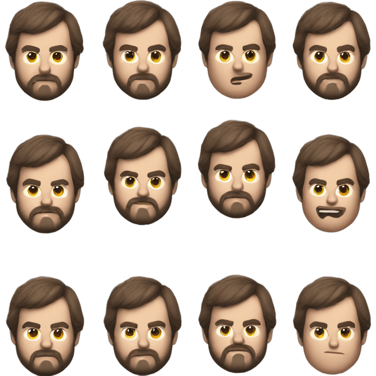 Jack Black as a iPhone emoji emoji