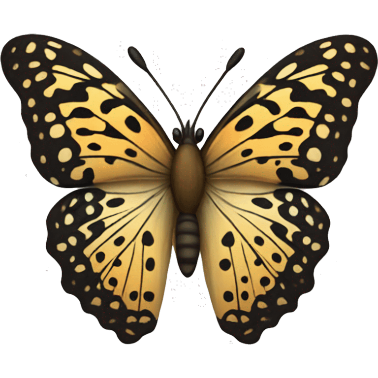 Butterfly leoprint emoji