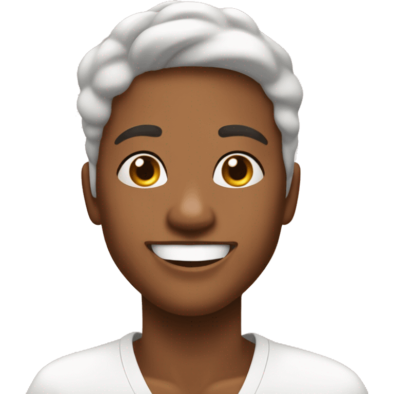 Emoji sorridente skin care routine emoji