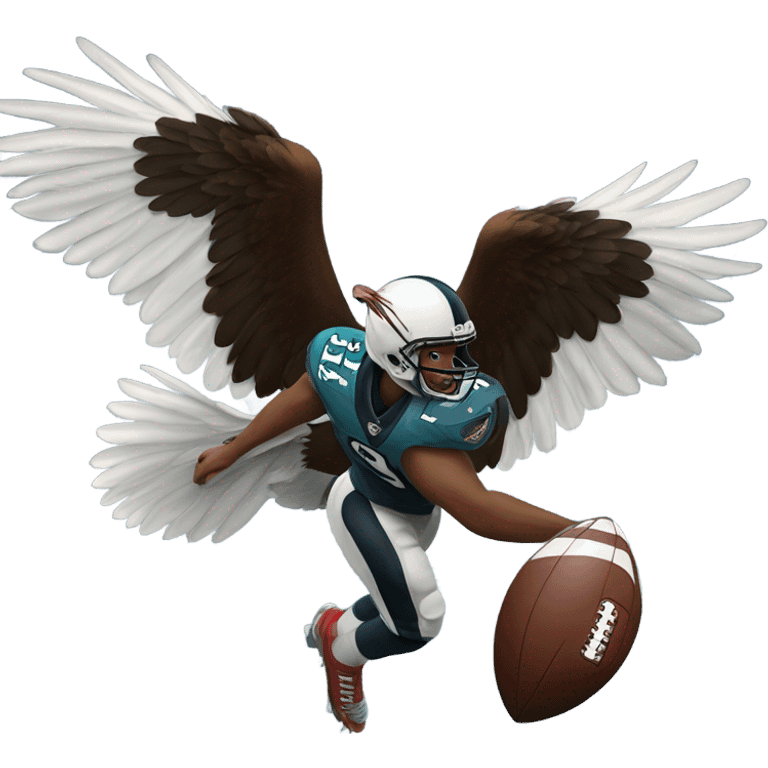 eagle attacking chief nfl emoji