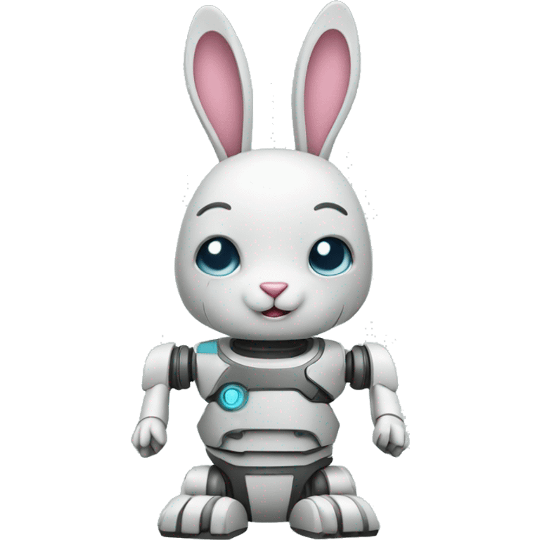 robot rabbit emoji