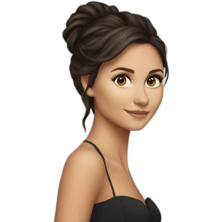 nina dobrev emoji