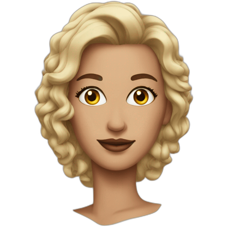 Sexy lady emoji