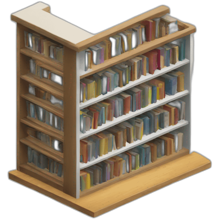 modern tiny library emoji