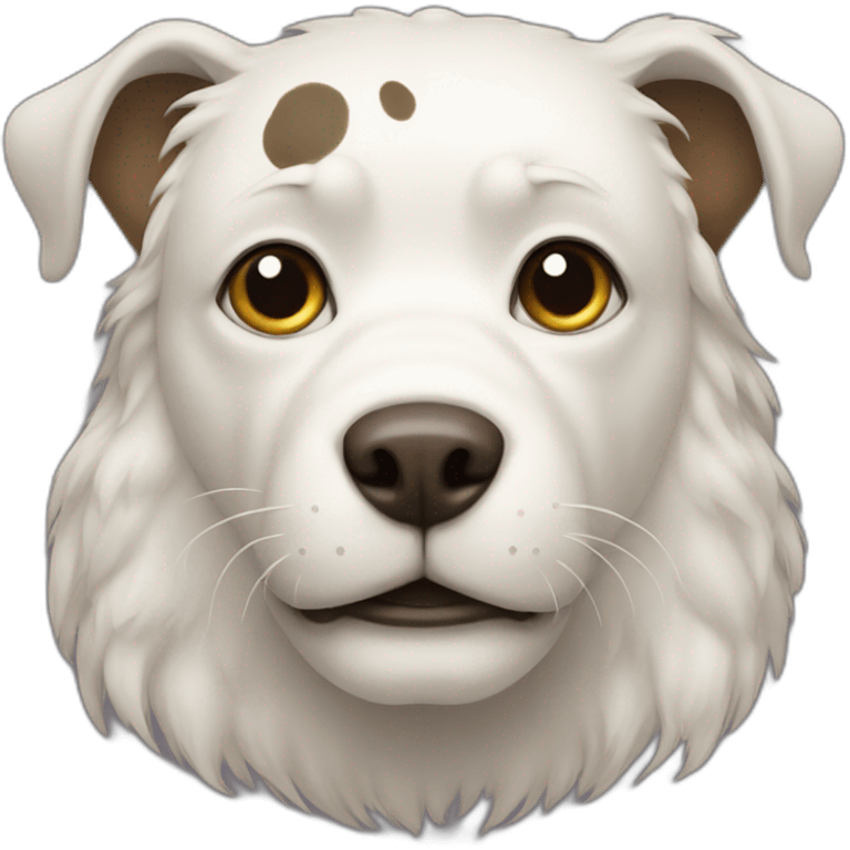 Gog with white spots emoji