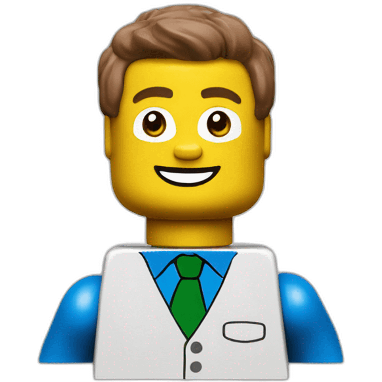 Lego man emoji