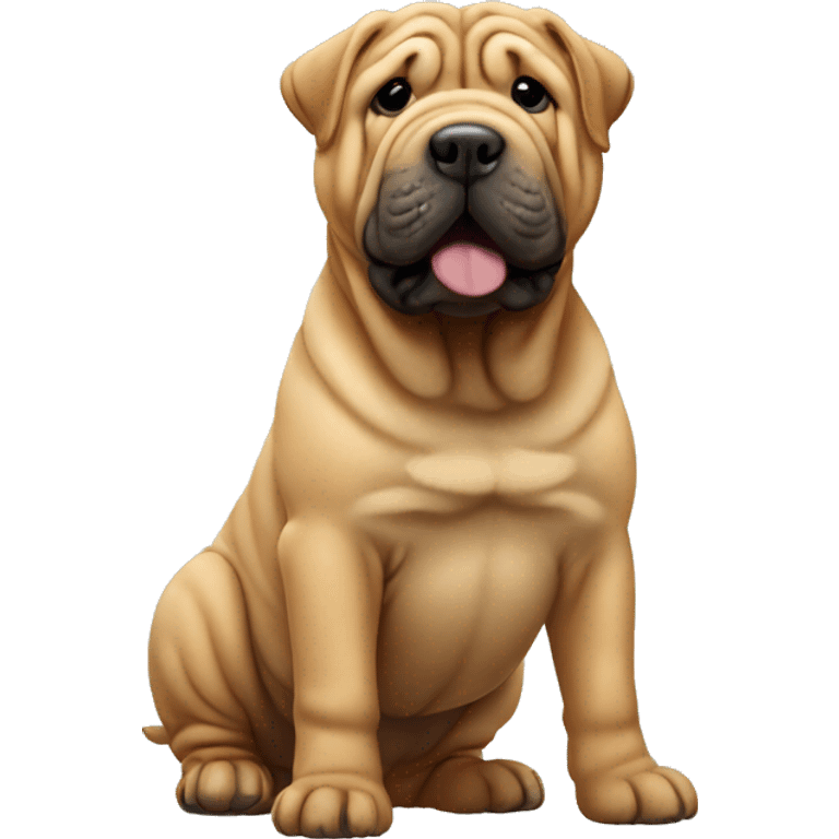 Shar pei emoji