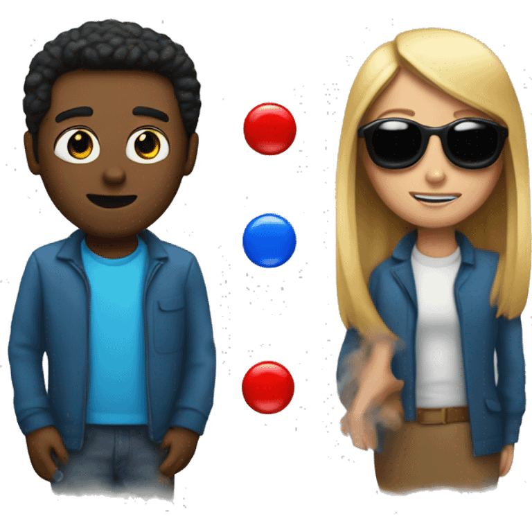 red pill blue pill emoji