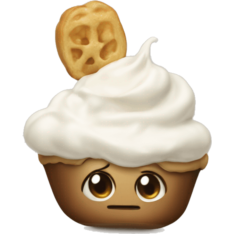 chou à la crème emoji