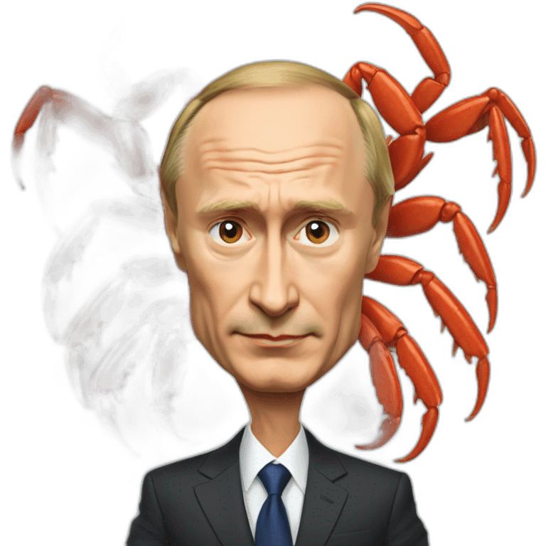 President Putin crab emoji