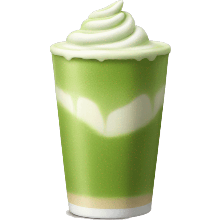 Matcha latte emoji