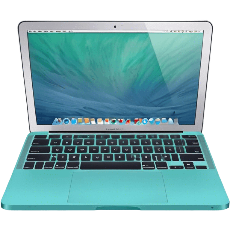 macbook Turquoise colors emoji