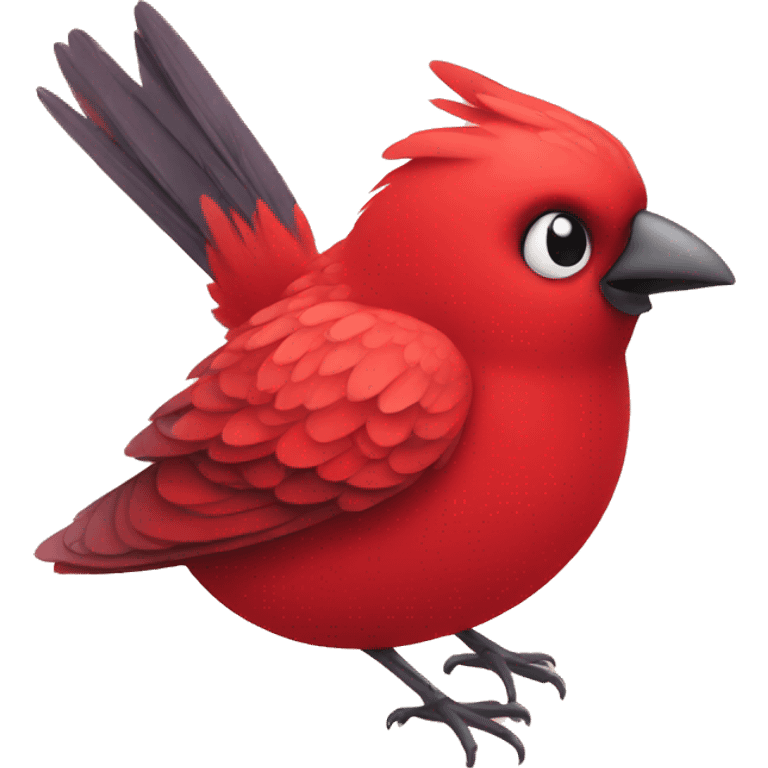 red bird emoji