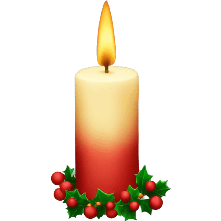  Christmas Candle  emoji