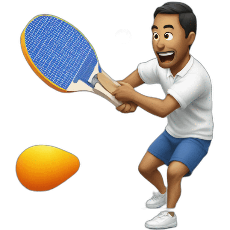 ping pong battle emoji