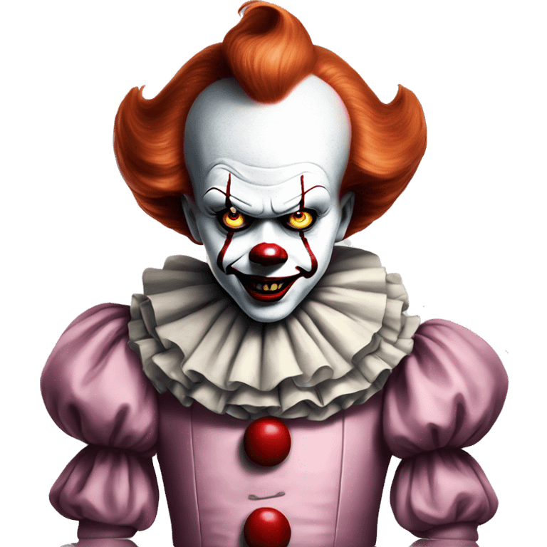 Pink Pennywise emoji