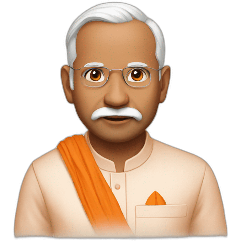 Modi and yogi emoji