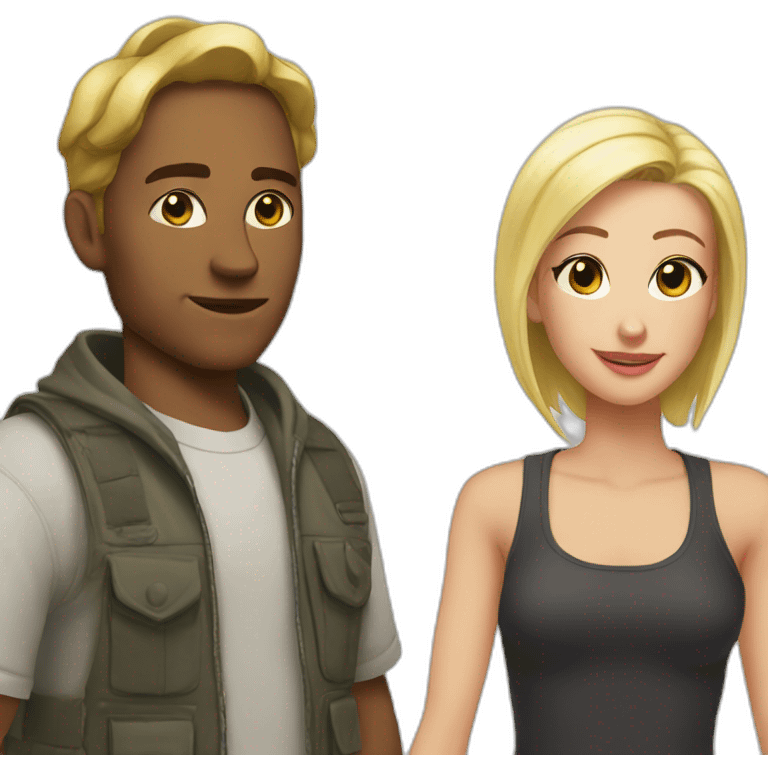 miles and gwen emoji