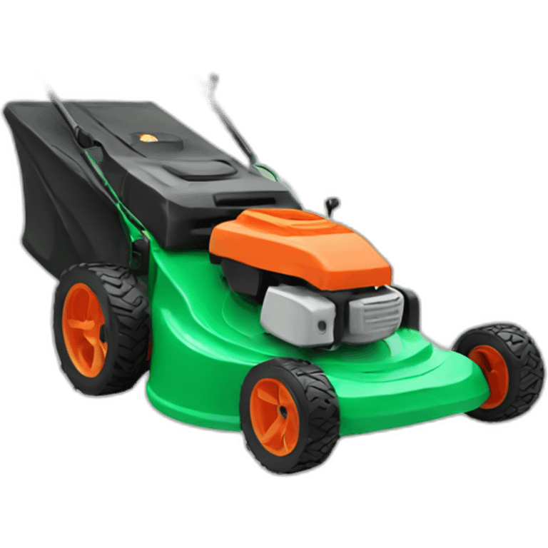 Lawn mower emoji