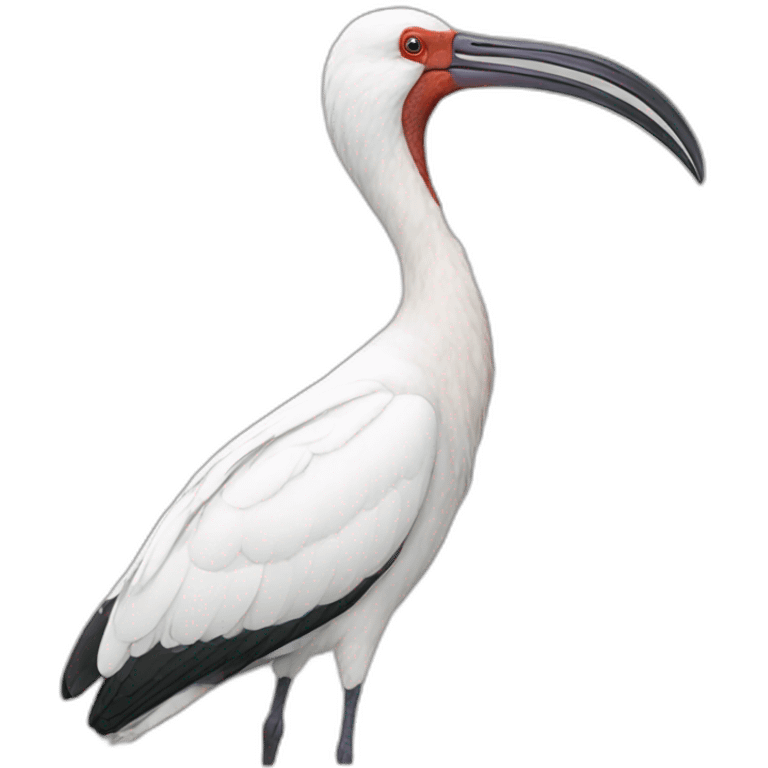 Australian white ibis emoji