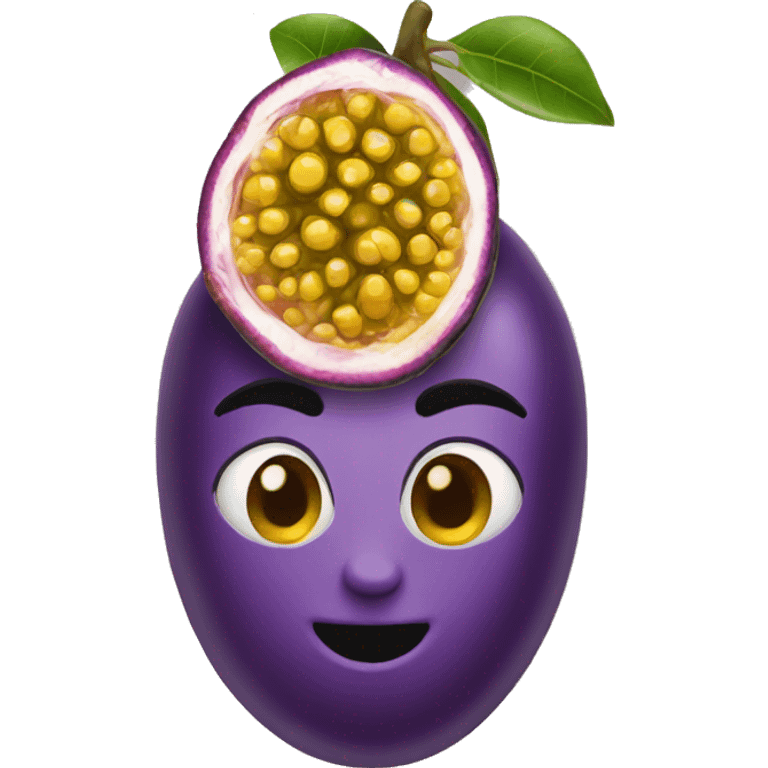 passion fruit emoji