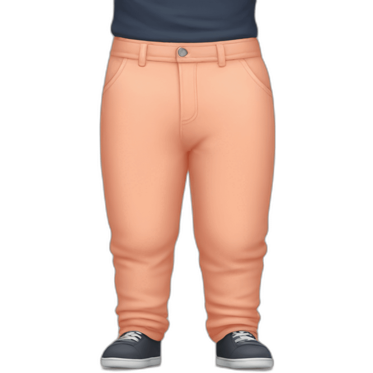 Peach in pants emoji