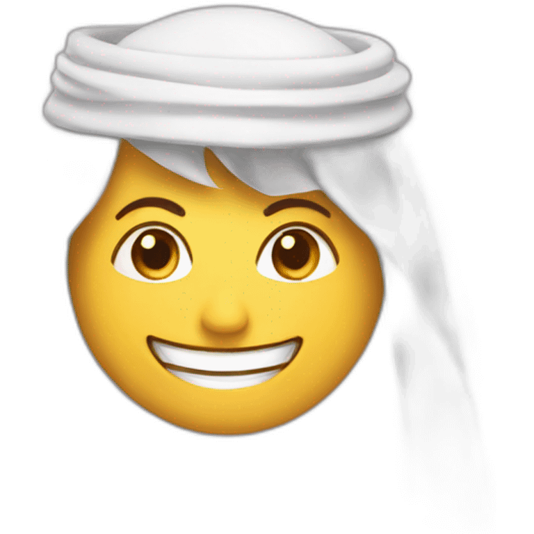 Smily face, qatar flg emoji