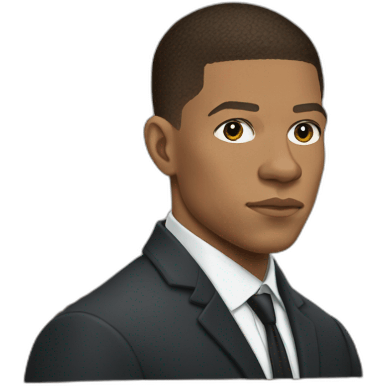 Mbappé in court emoji