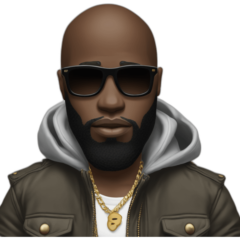 Rappeur Kaaris enervé sans lunette emoji