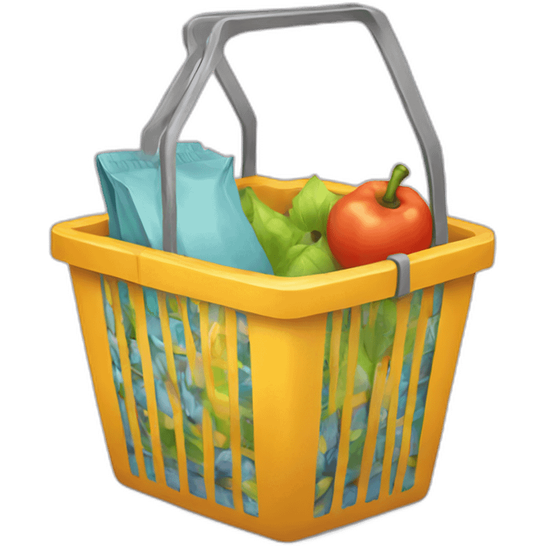 shopping basket emoji