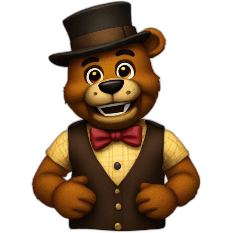 Freddy fazbear emoji