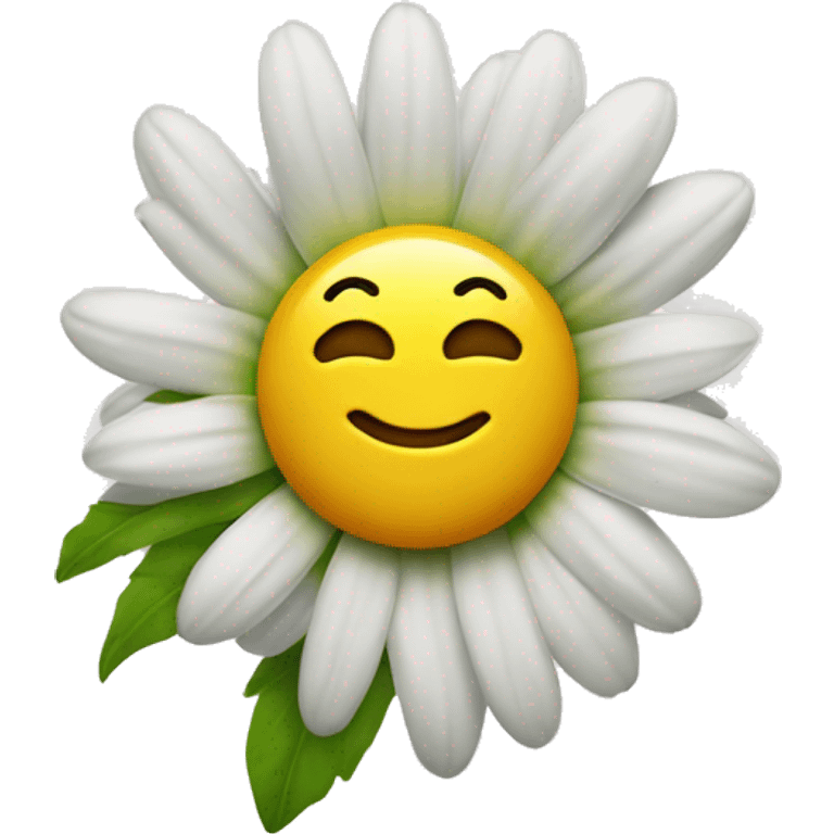 daisy smiley face emoji