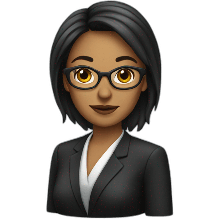 female lawyer emoji