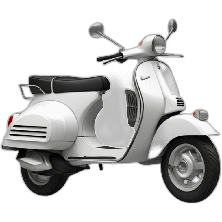 vespa white emoji