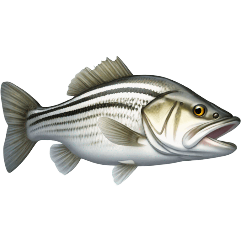 Hybrid striped bass emoji