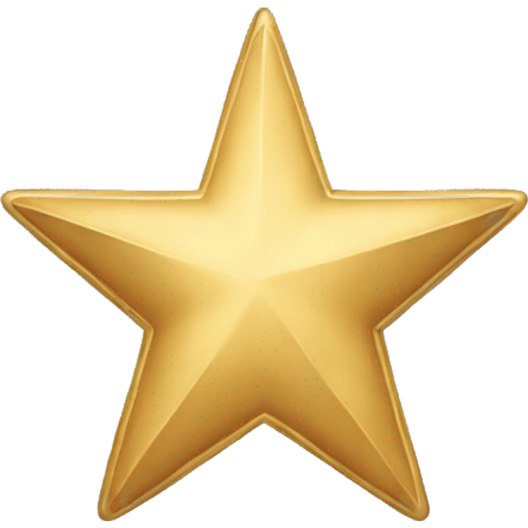 Gold Star emoji