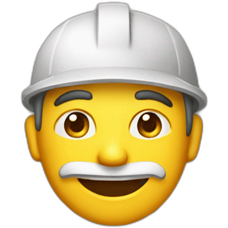 plasterer plasting a wall emoji