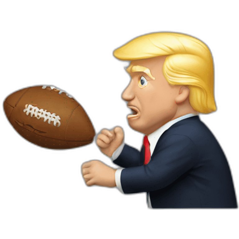 Donald Trump catch emoji