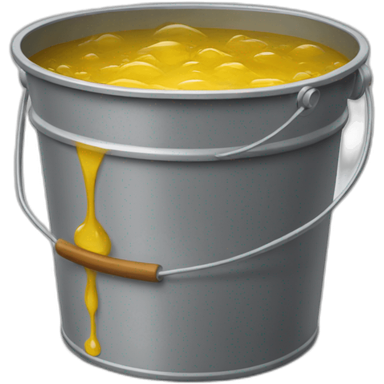 Bucket of goo emoji