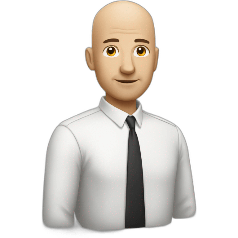 bald person emoji