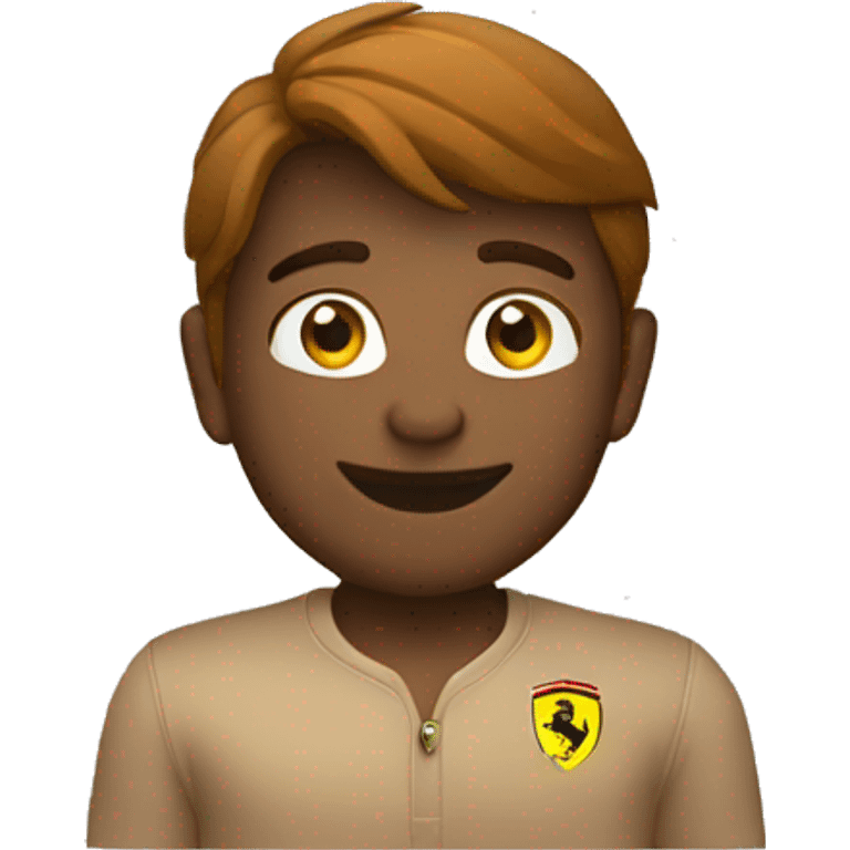 Ferrari marron  emoji