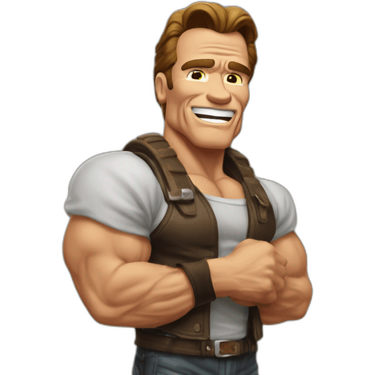 Arnold Schwarzenegger oktober fest emoji