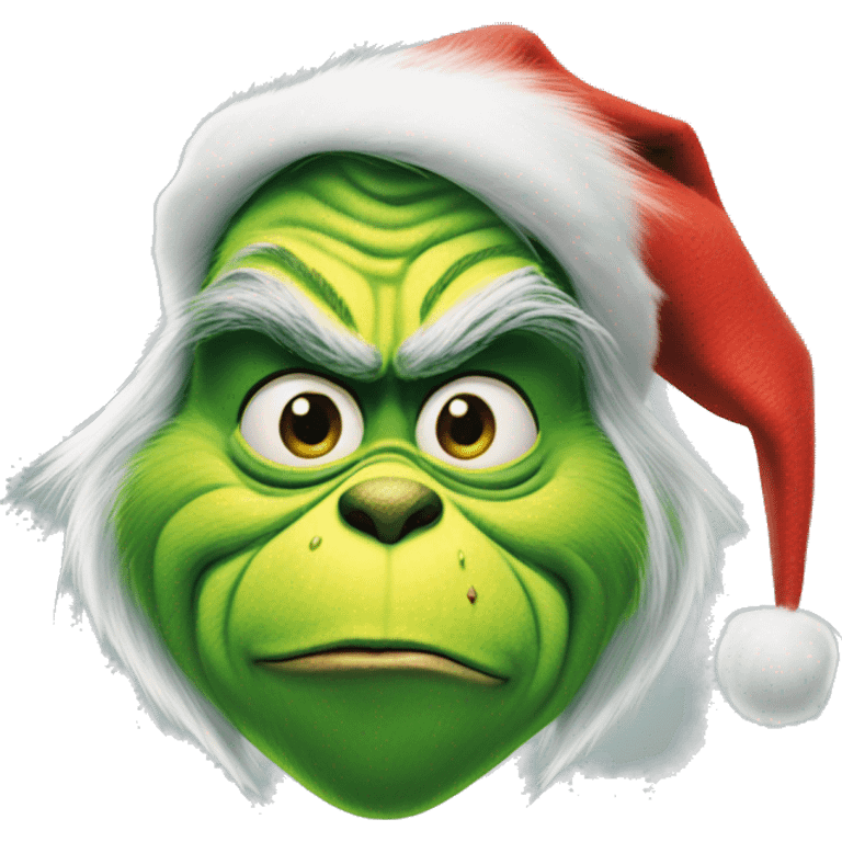 The grinch emoji