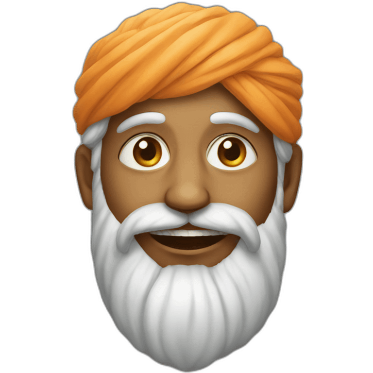 Portrait of a Hindu emoji