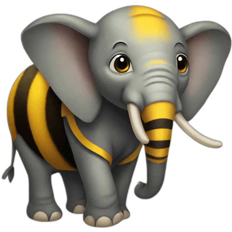 elephant-bee emoji