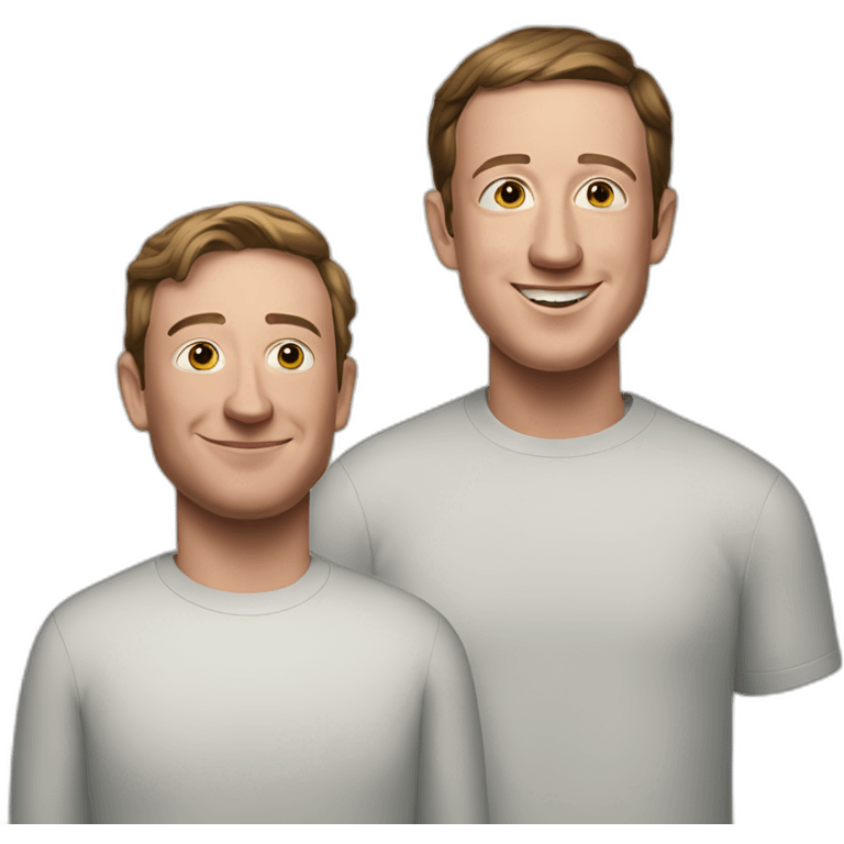 Elon and Zuckerberg emoji