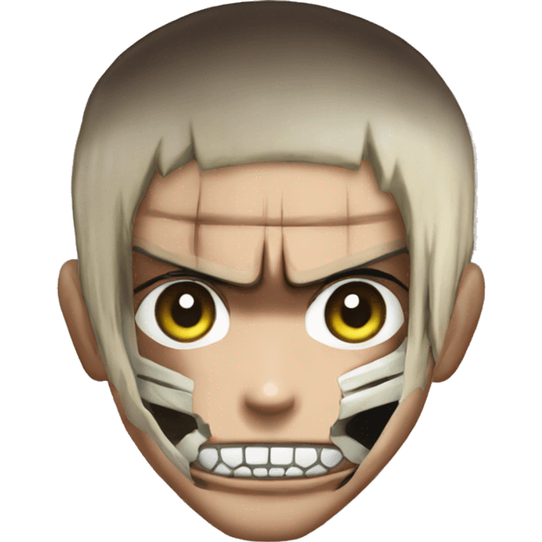 The attack titan from attack on titan emoji