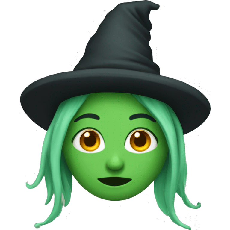 green witch emoji