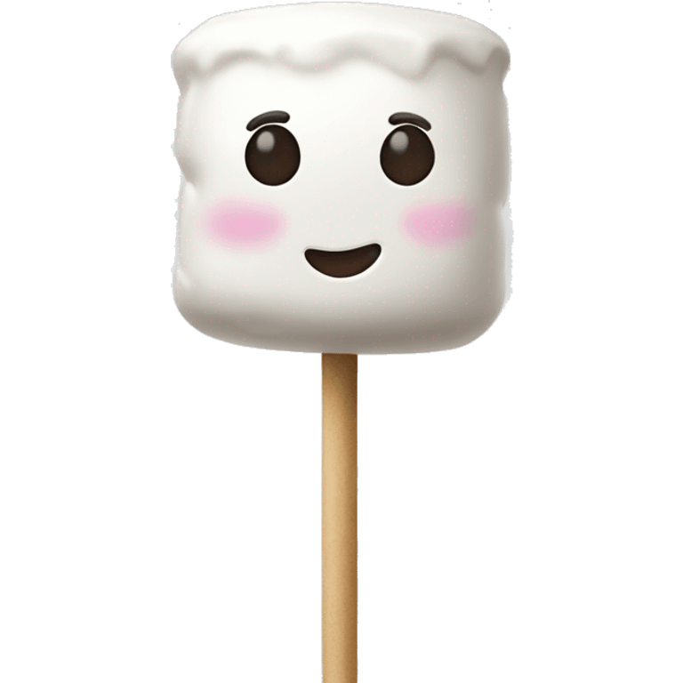 marshmallow on stick emoji